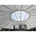 Fabric Tensile Membranes shade structure Innovative car strcture